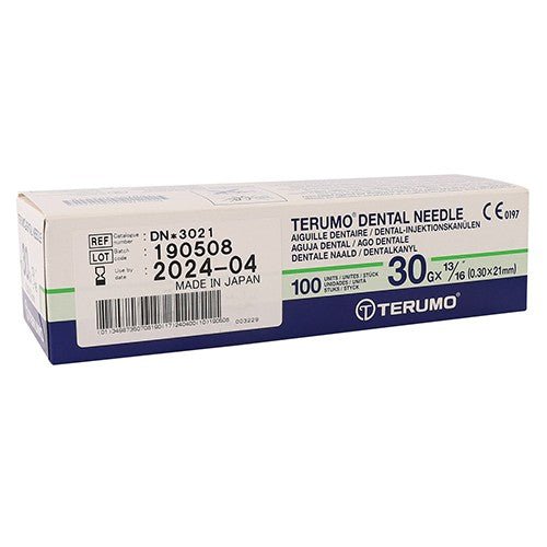 Dental Needle 30GX21MM 100 Terumo - Shopping4Africa