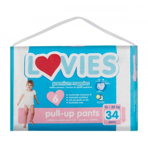 Diapers Pull Up Pants 6 Lovies 34 - Shopping4Africa