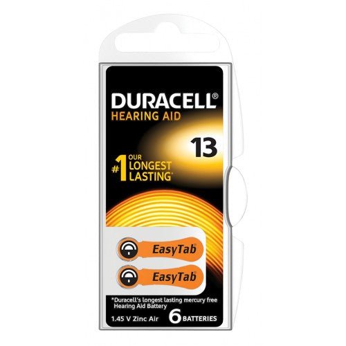 Duracell Hearing Aid Batteries DA13 6S - Shopping4Africa