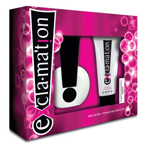 EXCLAMATION 50ML COLOGNE+115ML BODY LOTION FEMALE GIFT - Shopping4Africa