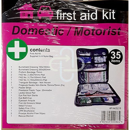 First Aid Kit Motorist/Home + Contents Levtrade 1 - Shopping4Africa