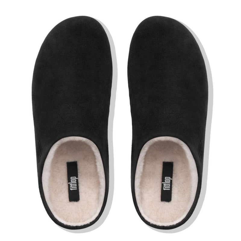 FitFlop Chrissie Shearling Slipper Black - Shopping4Africa