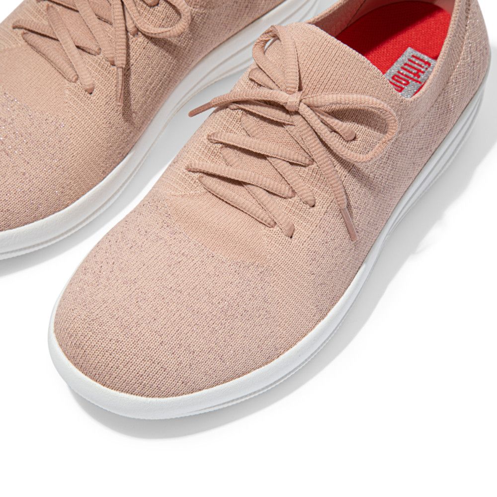 FitFlop F-Sporty Uberknit Beige/Rose Gold - Shopping4Africa