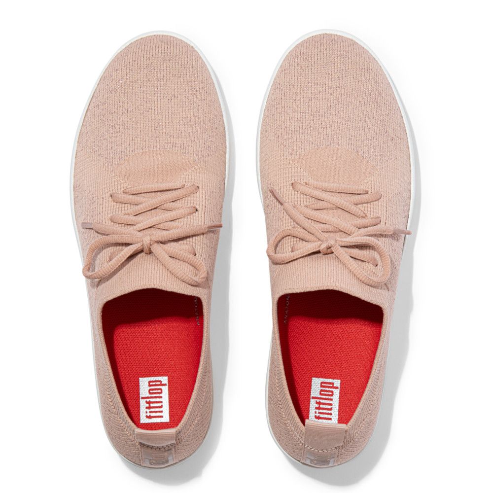 FitFlop F-Sporty Uberknit Beige/Rose Gold - Shopping4Africa