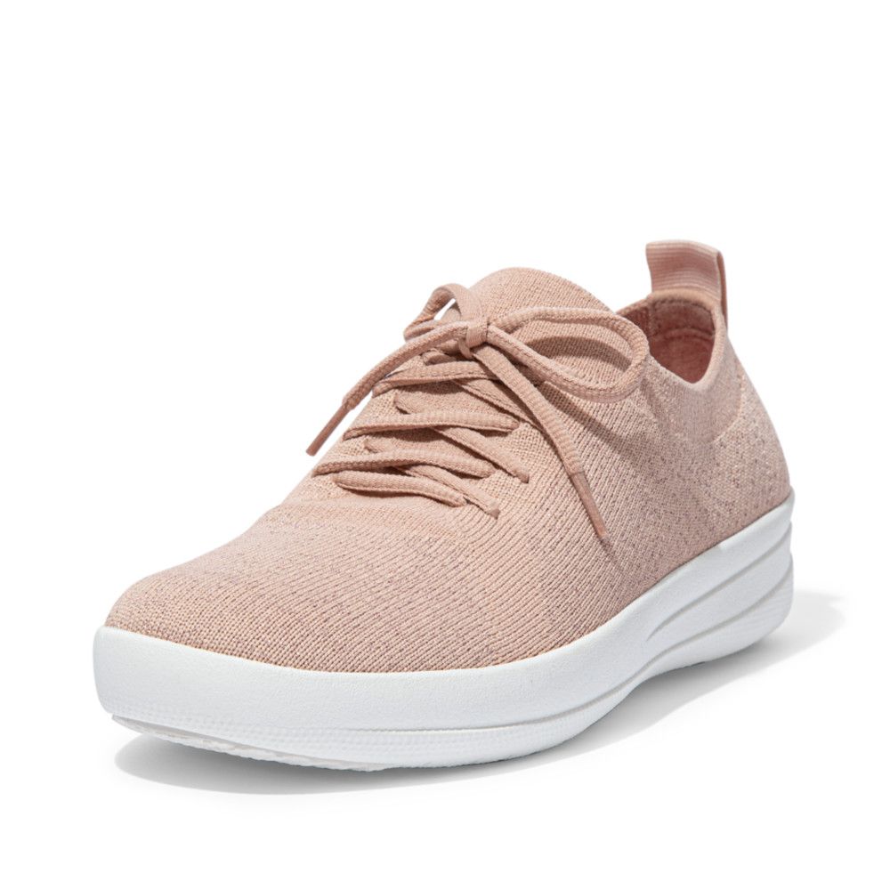 FitFlop F-Sporty Uberknit Beige/Rose Gold - Shopping4Africa