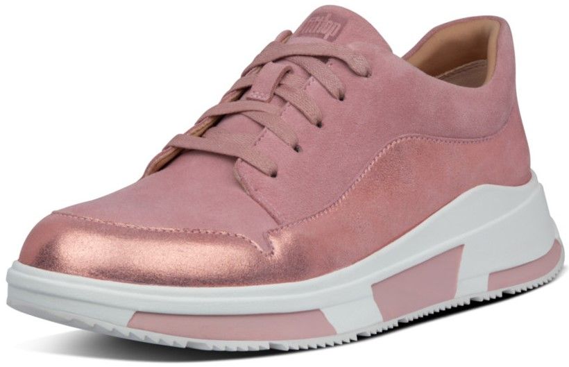 FitFlop Freya Suede Sneaker Soft Pink - Shopping4Africa