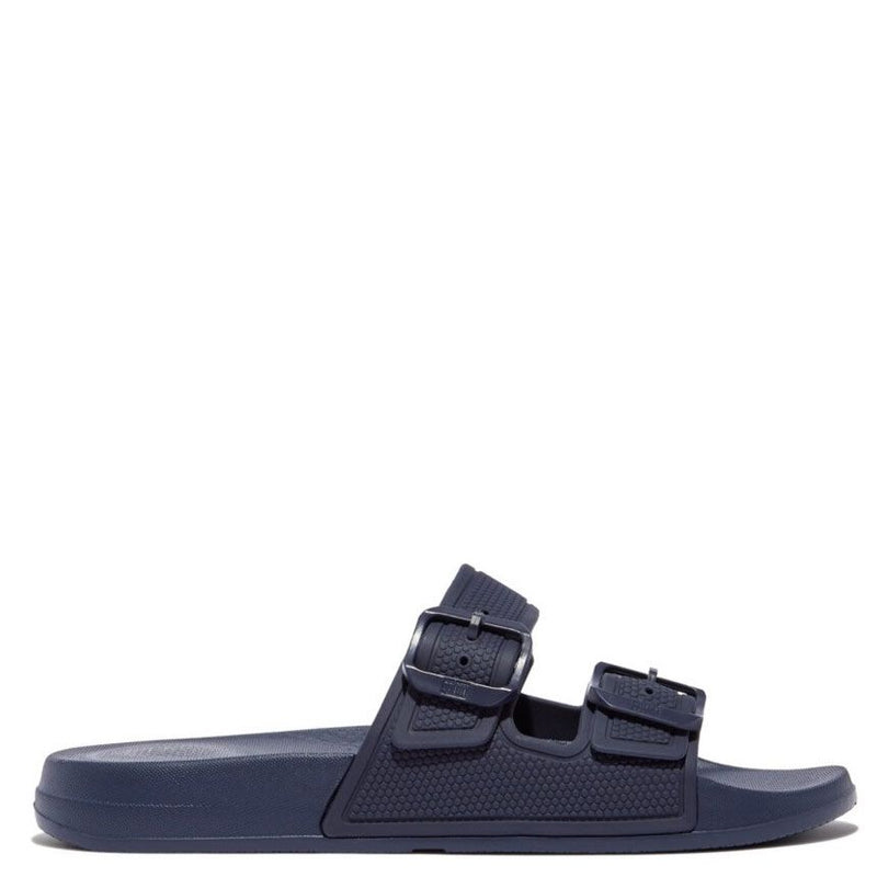 FitFlop iQ Buckle Slides Midnite Navy - Shopping4Africa