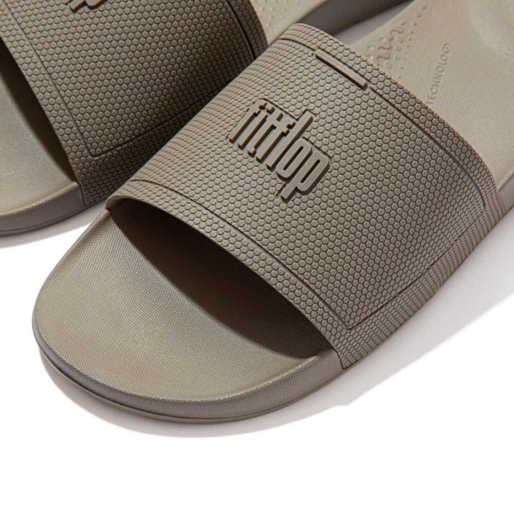 FitFlop iQushion M Slides Timberwolf - Shopping4Africa