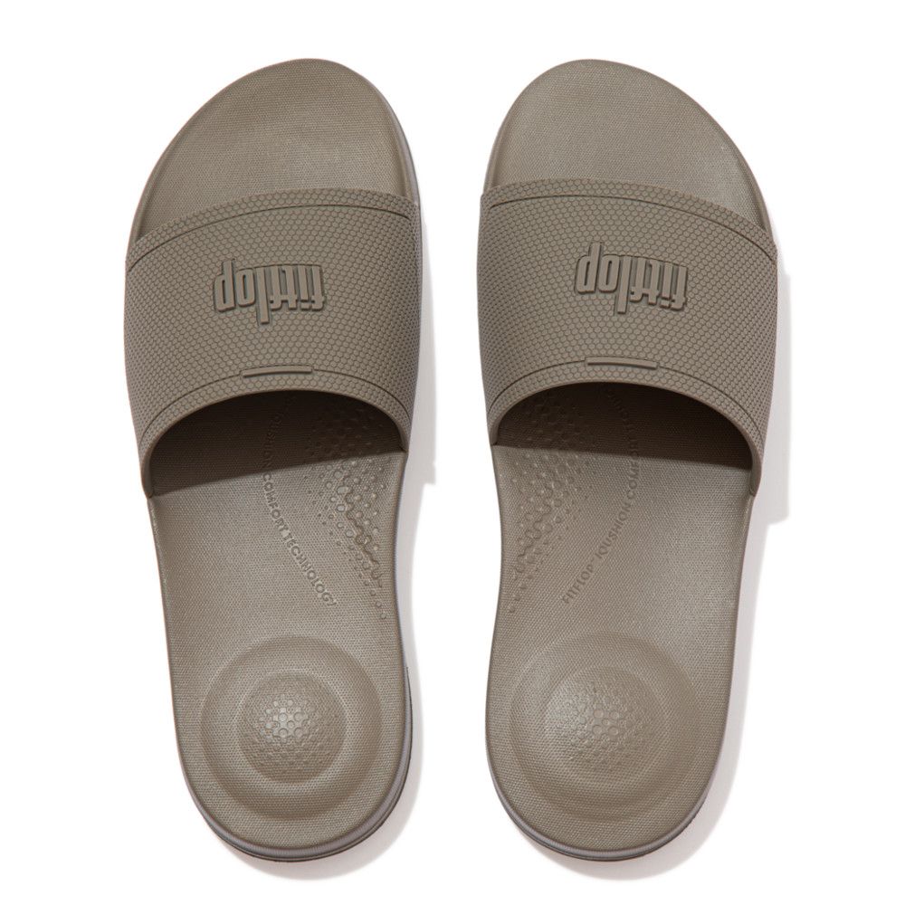 FitFlop iQushion M Slides Timberwolf - Shopping4Africa