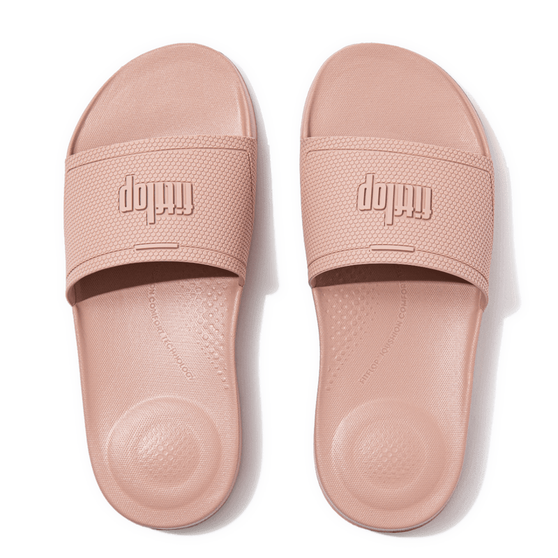 FitFlop iQushion Slides Beige - Shopping4Africa