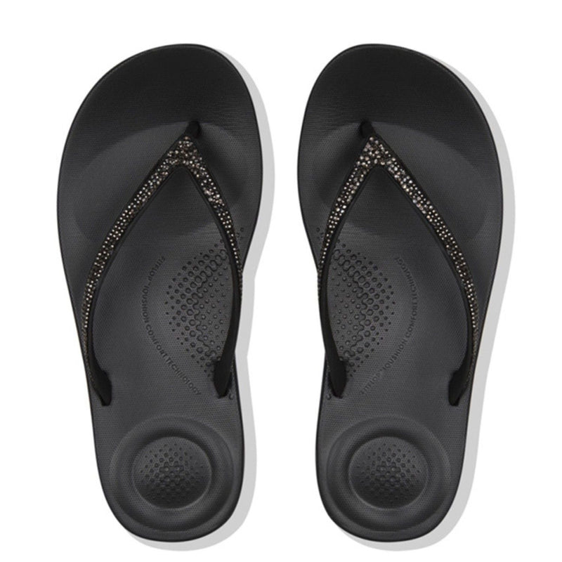 FitFlop iQushion Sparkle Black - Shopping4Africa