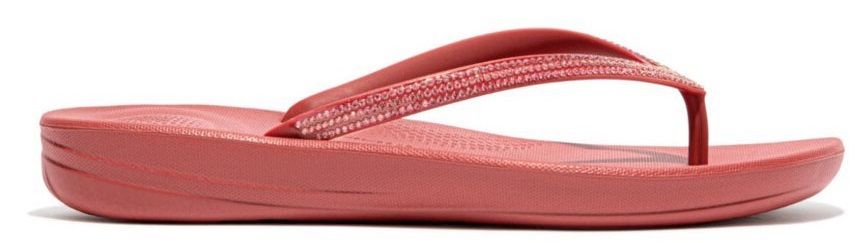 FitFlop iQushion Sparkle Dusky Red - Shopping4Africa