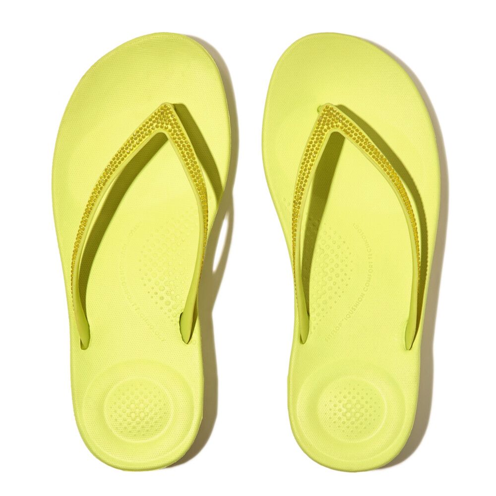 FitFlop iQushion Sparkle Sunny Lime - Shopping4Africa