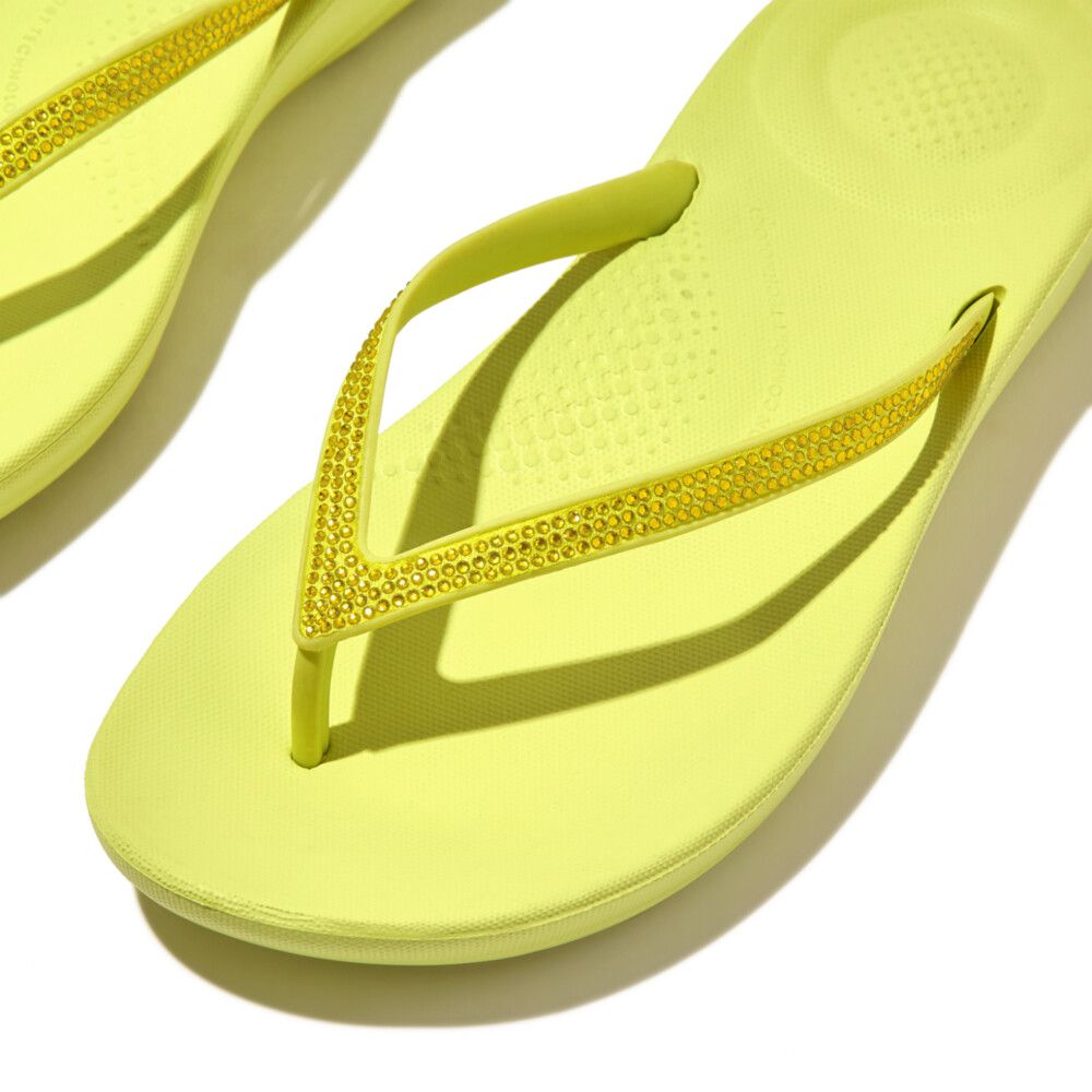 FitFlop iQushion Sparkle Sunny Lime - Shopping4Africa