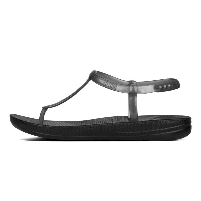 FitFlop iQushion Splash Pearlised Black - Shopping4Africa