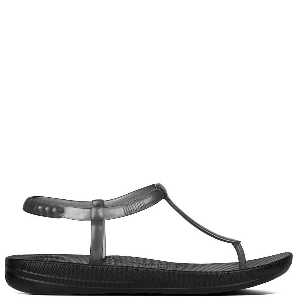 FitFlop iQushion Splash Pearlised Black - Shopping4Africa