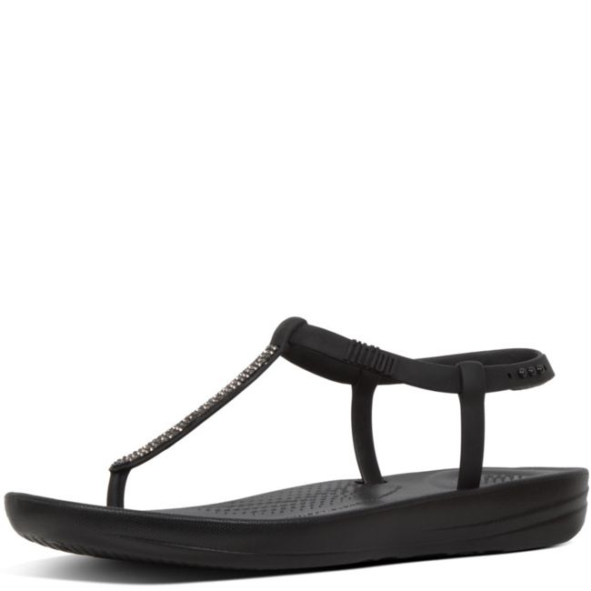 FitFlop iQushion Splash Sparkle Black - Shopping4Africa