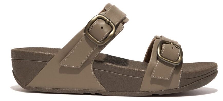 FitFlop Lulu Adj L Slides Minky Grey - Shopping4Africa