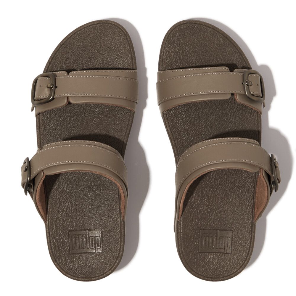 FitFlop Lulu Adj L Slides Minky Grey - Shopping4Africa