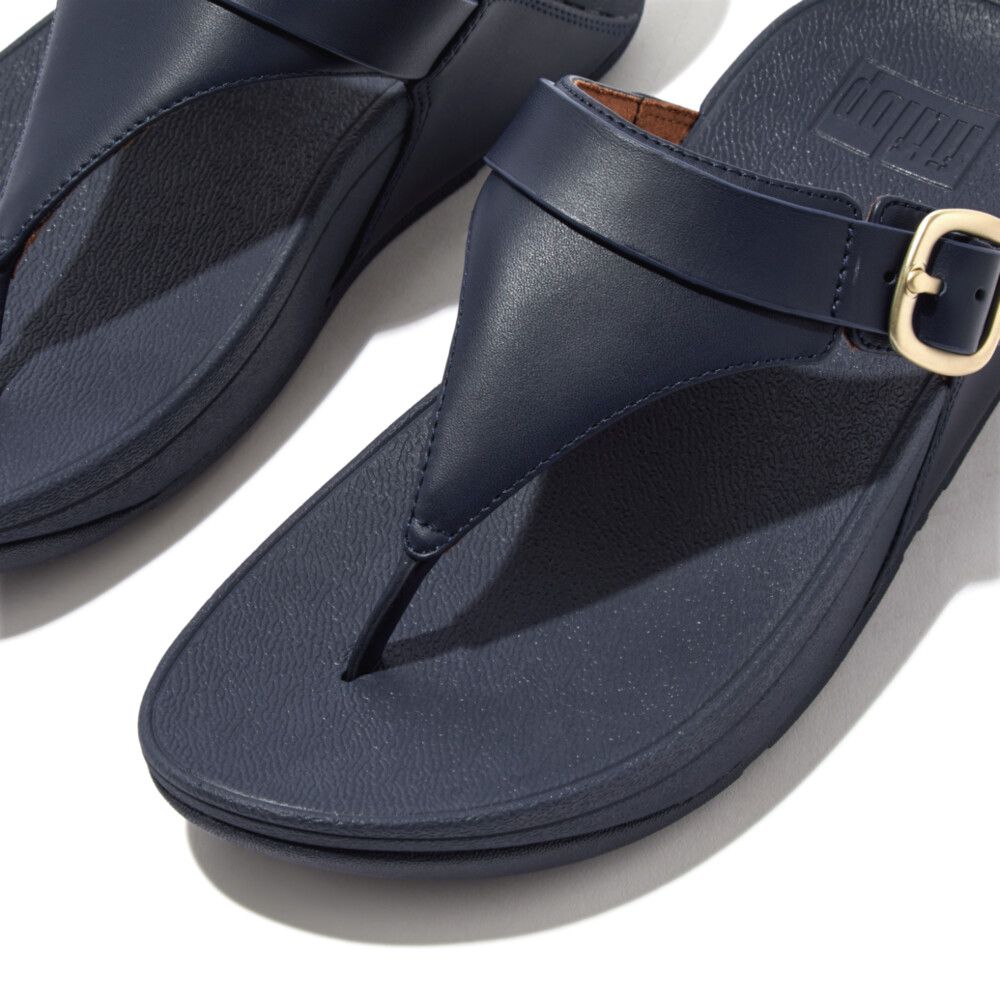 FitFlop Lulu Adj Leather Midnight Navy - Shopping4Africa