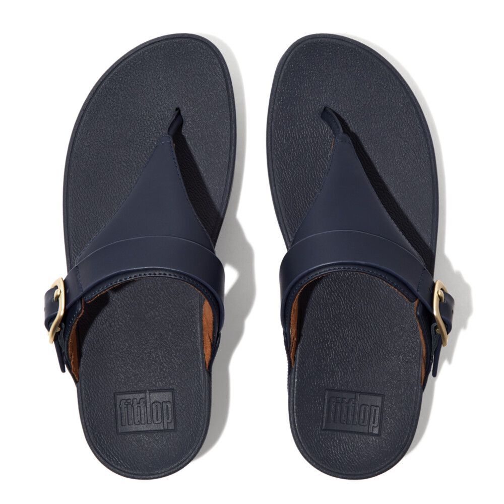 FitFlop Lulu Adj Leather Midnight Navy - Shopping4Africa