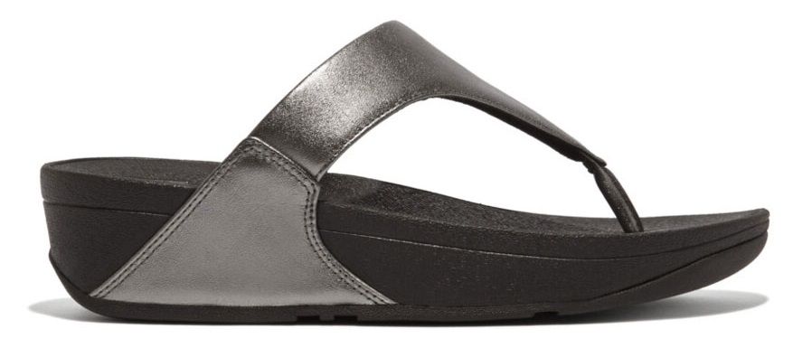 FitFlop Lulu Adj Leather Pewter Mix - Shopping4Africa