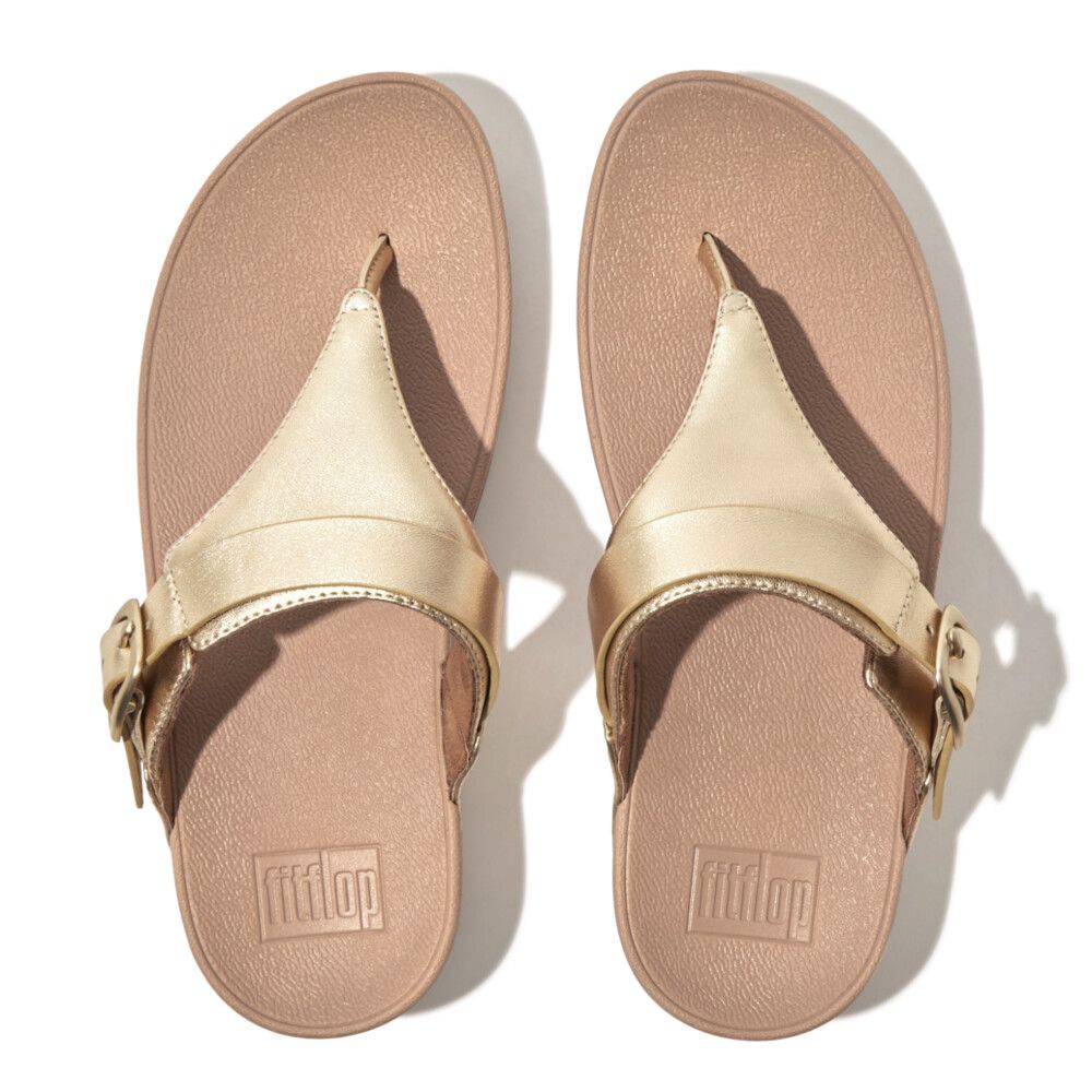 FitFlop Lulu Adj Leather Platino - Shopping4Africa