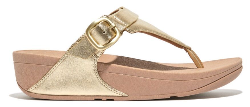 FitFlop Lulu Adj Leather Platino - Shopping4Africa