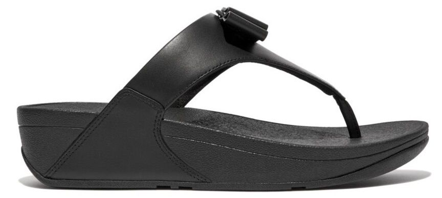 FitFlop Lulu Bow Leather All Black - Shopping4Africa