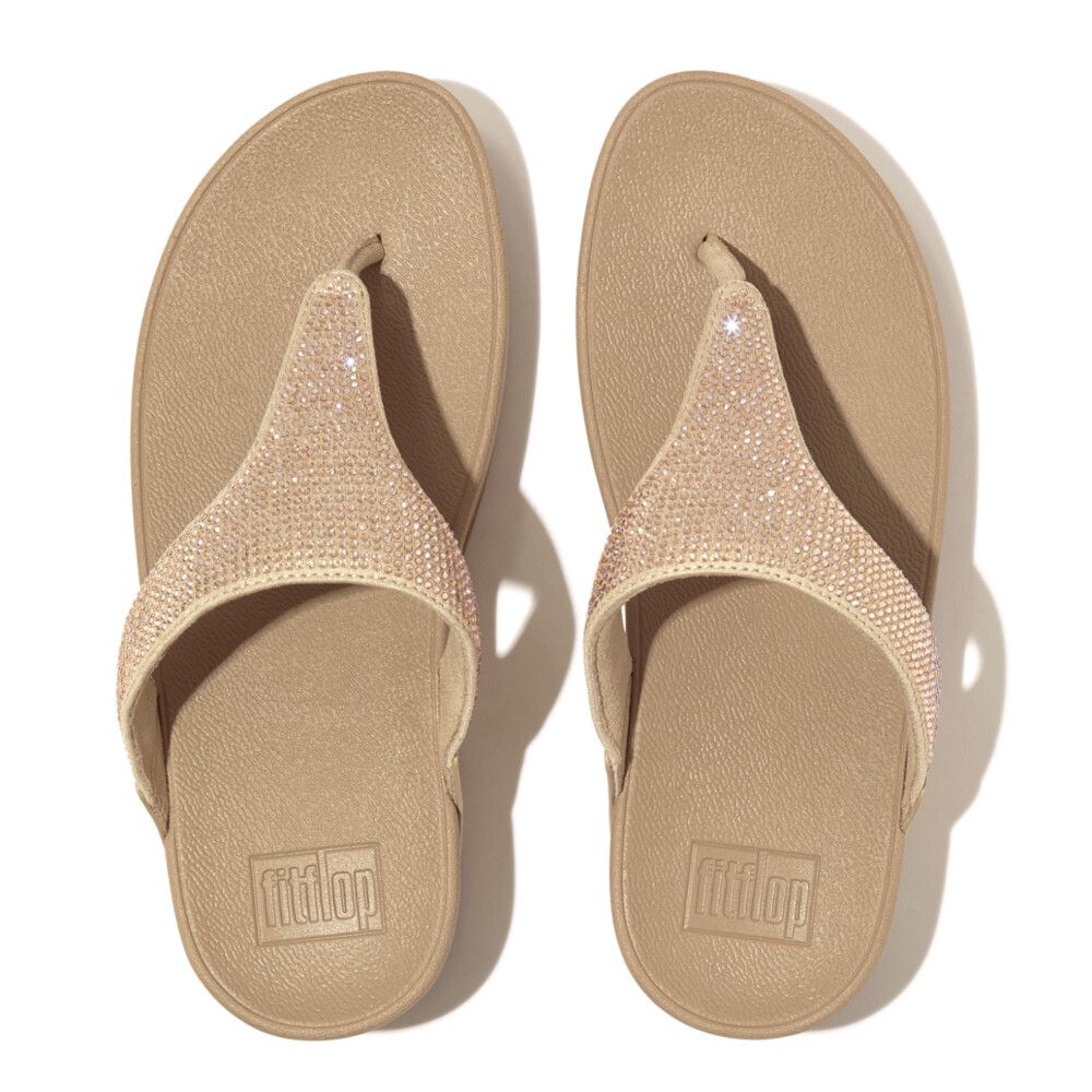 FitFlop Lulu Crystal Embel Latte Beige - Shopping4Africa