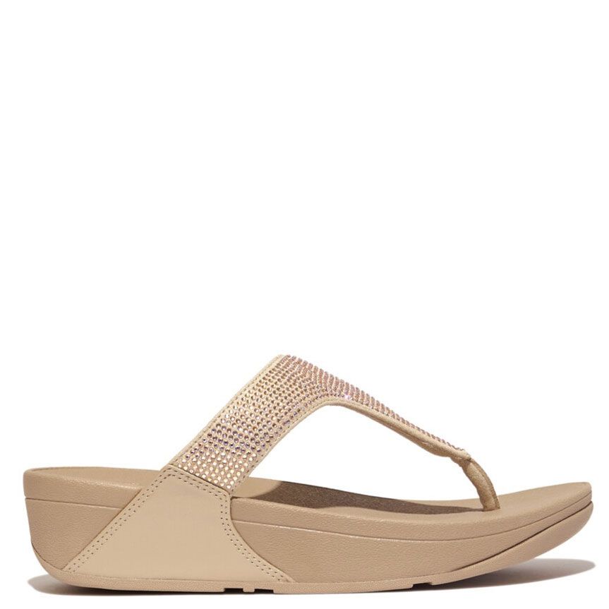 FitFlop Lulu Crystal Embel Latte Beige - Shopping4Africa