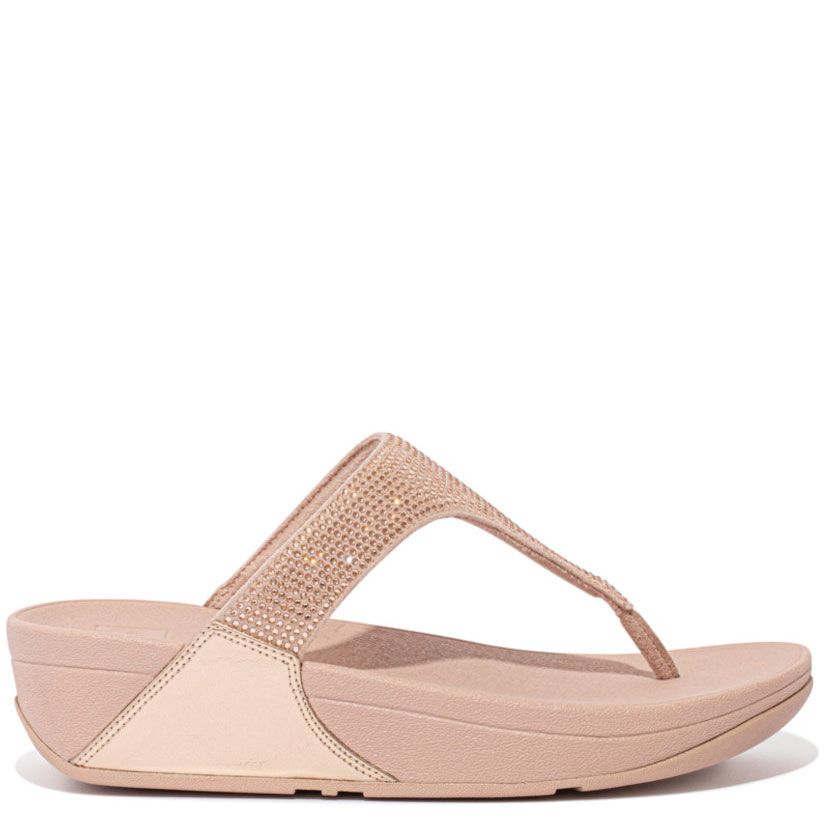 FitFlop Lulu Crystal Embel Rose Gold - Shopping4Africa