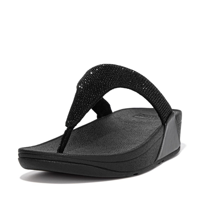 FitFlop Lulu Crystal Embellished All Black - Shopping4Africa