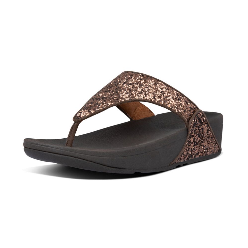 FitFlop Lulu Glitter Chocolate Metallic - Shopping4Africa