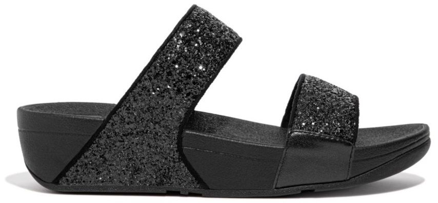 FitFlop Lulu Glitter Slide Black - Shopping4Africa