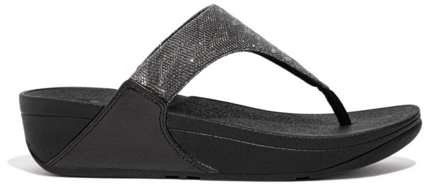 FitFlop Lulu Glitz All Black - Shopping4Africa