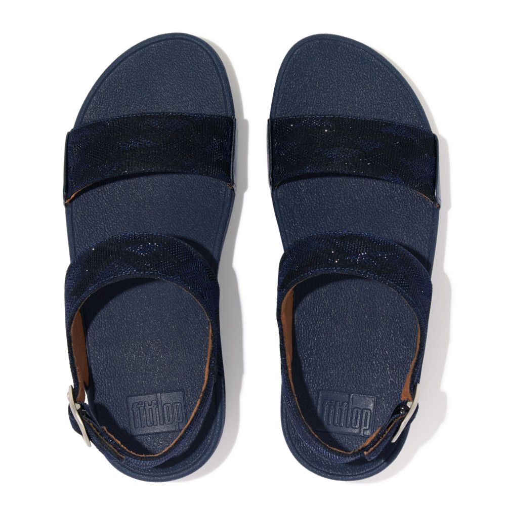 FitFlop Lulu Glitz Sandals Midnight Navy - Shopping4Africa