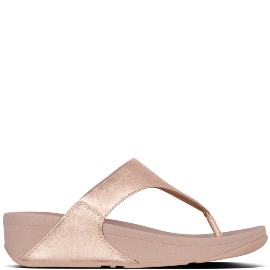 FitFlop Lulu Leather Rose Gold - Shopping4Africa