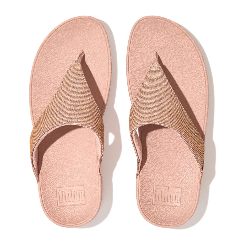 FitFlop Lulu Shimmerlux Rose Gold - Shopping4Africa