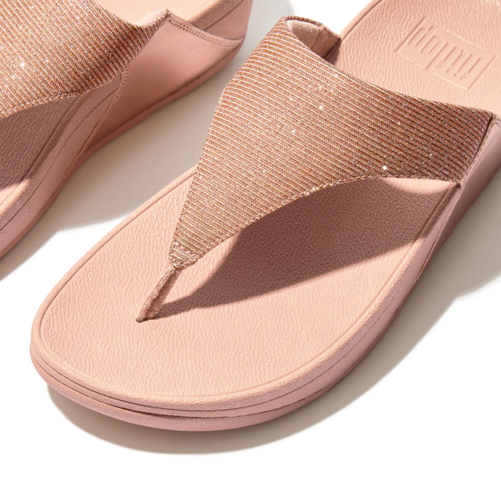 FitFlop Lulu Shimmerlux Rose Gold - Shopping4Africa