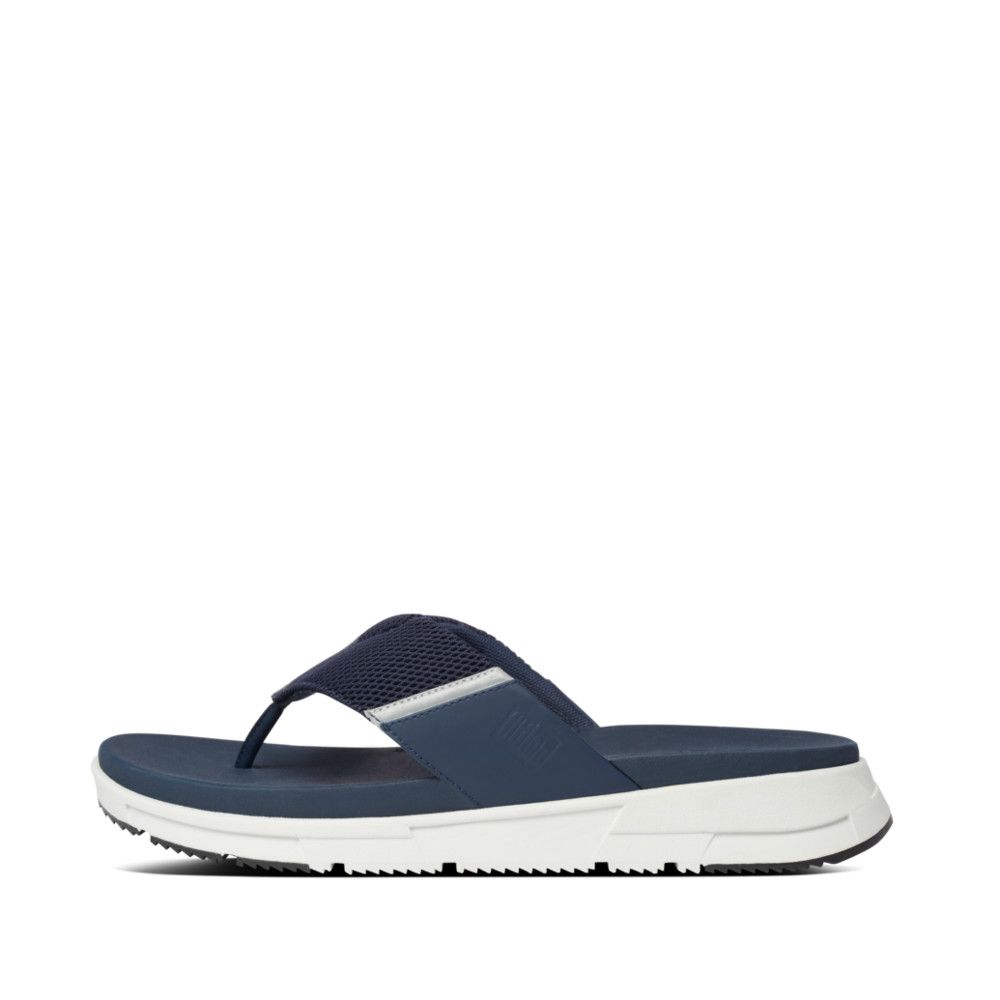 FitFlop Mens Jamie Mesh Thongs Midnight Navy - Shopping4Africa