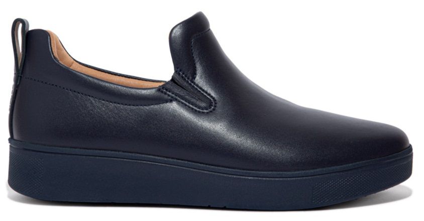 FitFlop Rally Leather Slip On Midnight Navy - Shopping4Africa