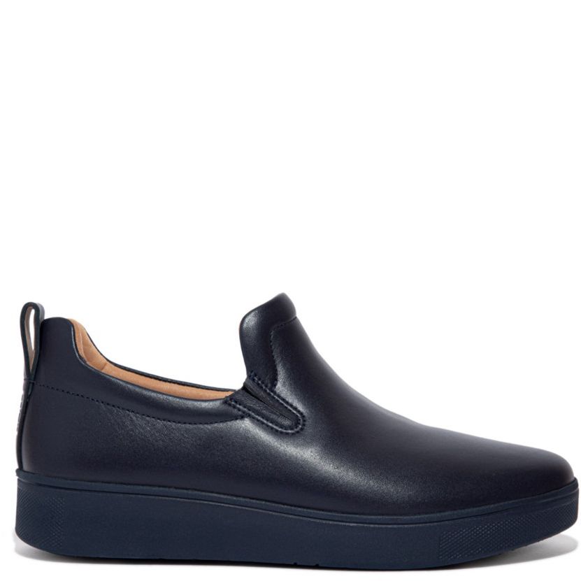 FitFlop Rally Leather Slip On Midnight Navy - Shopping4Africa