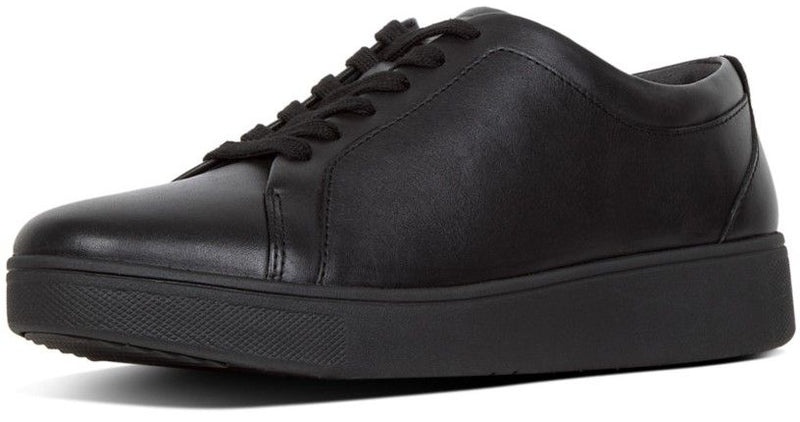 FitFlop Rally Leather Sneaker All Black - Shopping4Africa