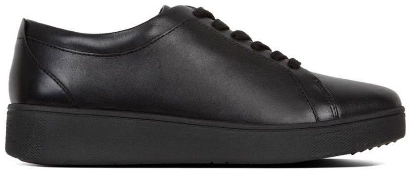 FitFlop Rally Leather Sneaker All Black - Shopping4Africa