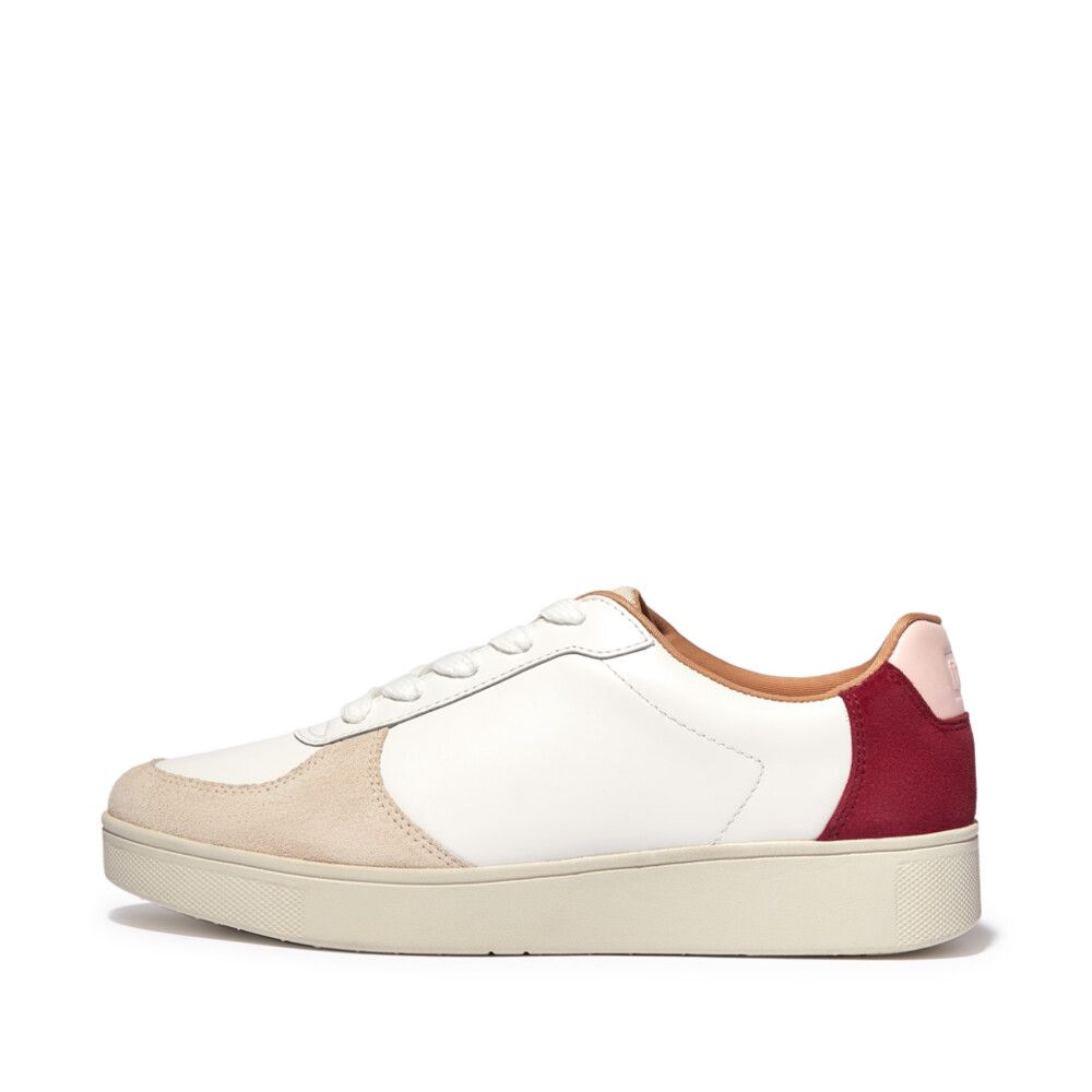 FitFlop Rally L/S Sneaker White/ Red - Shopping4Africa