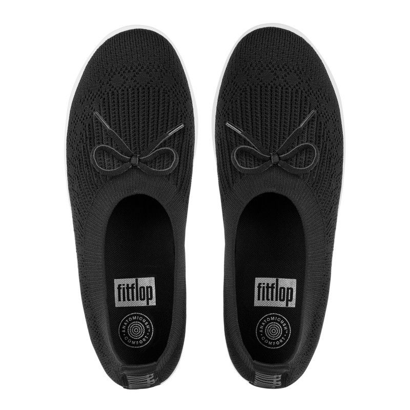 FitFlop Uberknit Ballerina Black - NB - Shopping4Africa