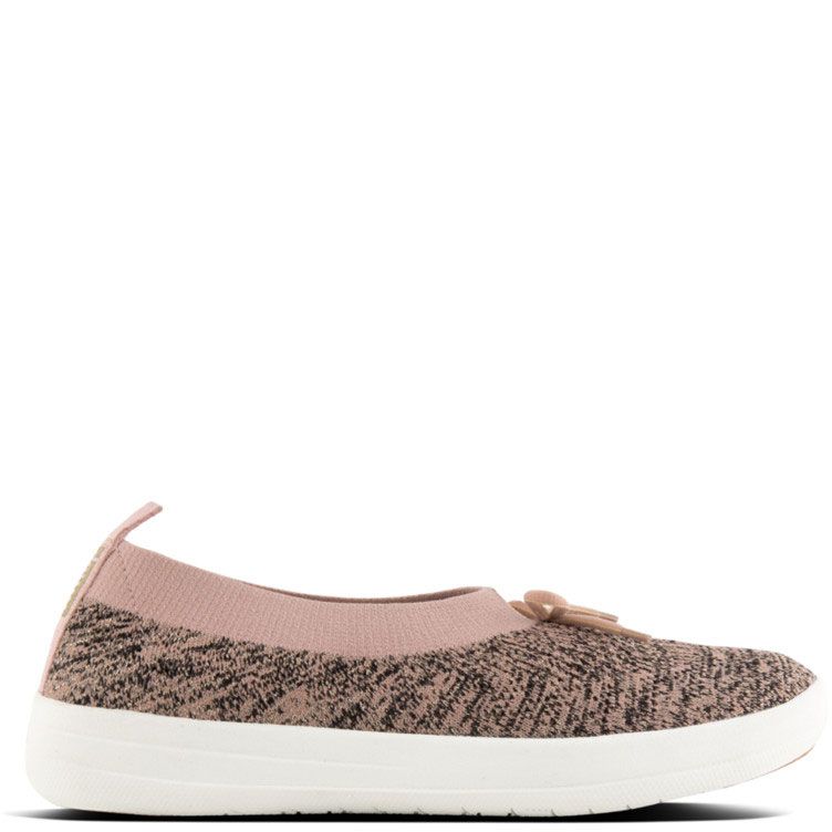 FitFlop Uberknit Ballerina Black/Nude - Shopping4Africa