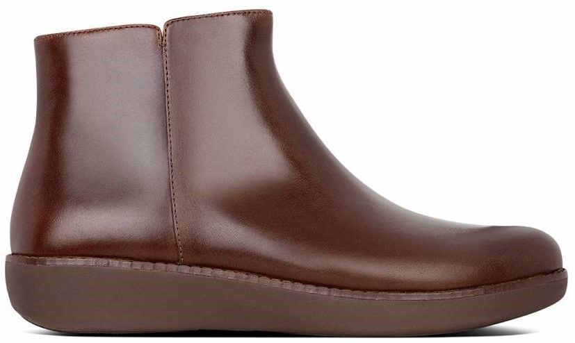 FitFlop Ziggy Zip Boot Chocolate Brown - Shopping4Africa