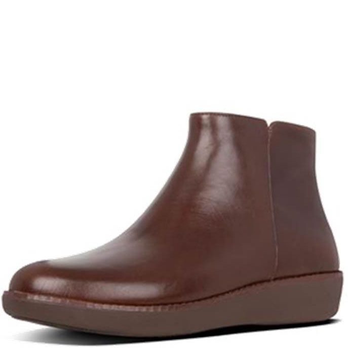 FitFlop Ziggy Zip Boot Chocolate Brown - Shopping4Africa